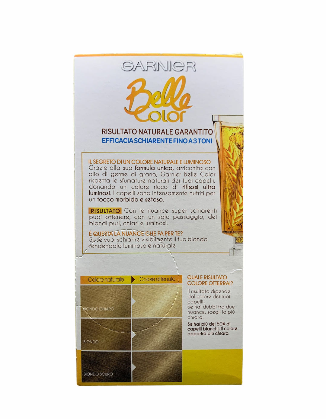 Belle color colorazione in crema permanente numero 110 biondo chiarissimo naturale