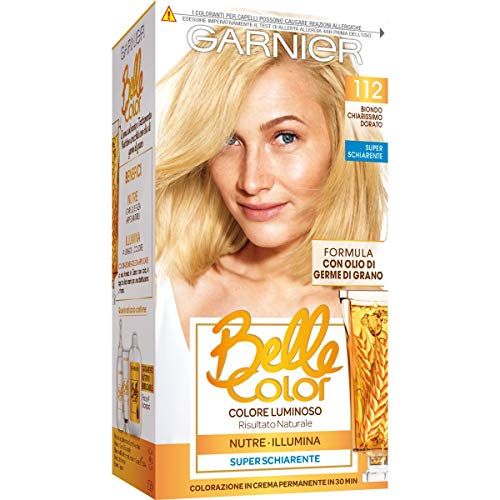 Belle color colorazione in crema permanente numero 112 biondo chiarissimo dorato