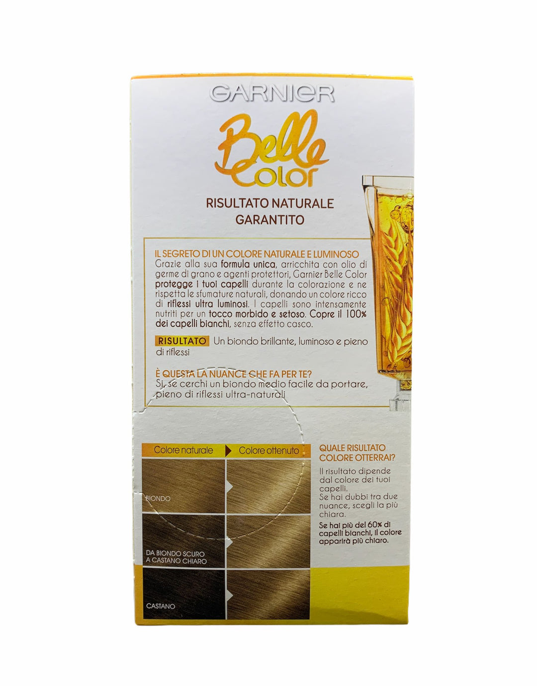 Belle Color N°2 Biondo Naturale – Colorazione Permanente con Riflessi Luminosi e Copertura Totale dei Capelli Bianchi