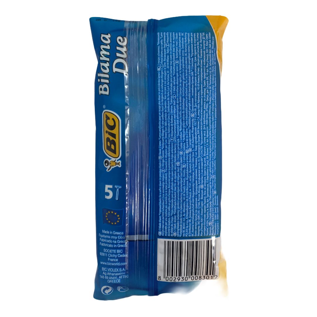 Bic radi e getta bilama due 5 pezzi