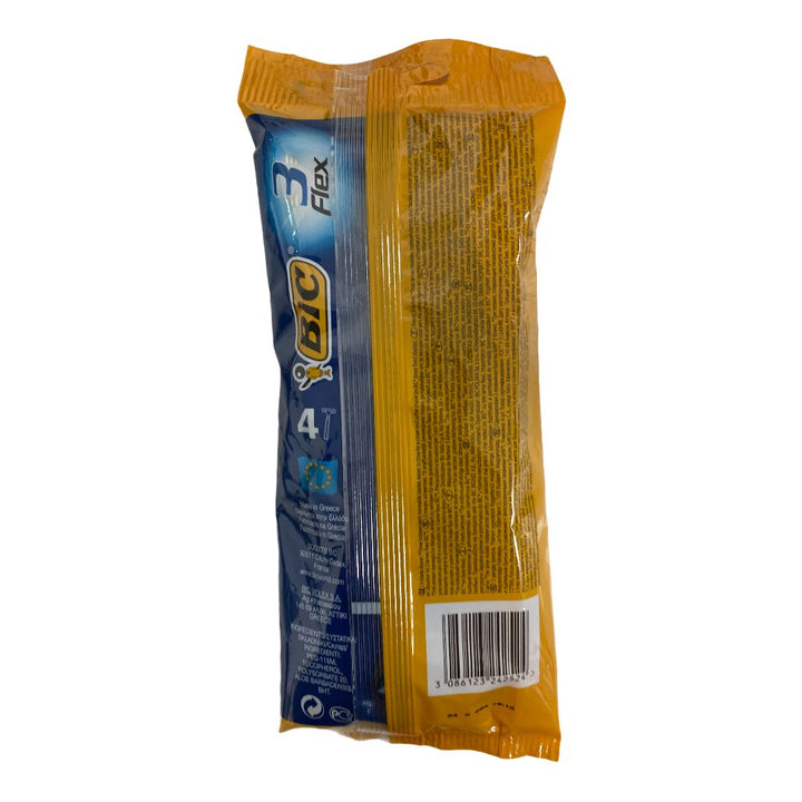 Bic radi e getta flex 3 lame 4 pezzi