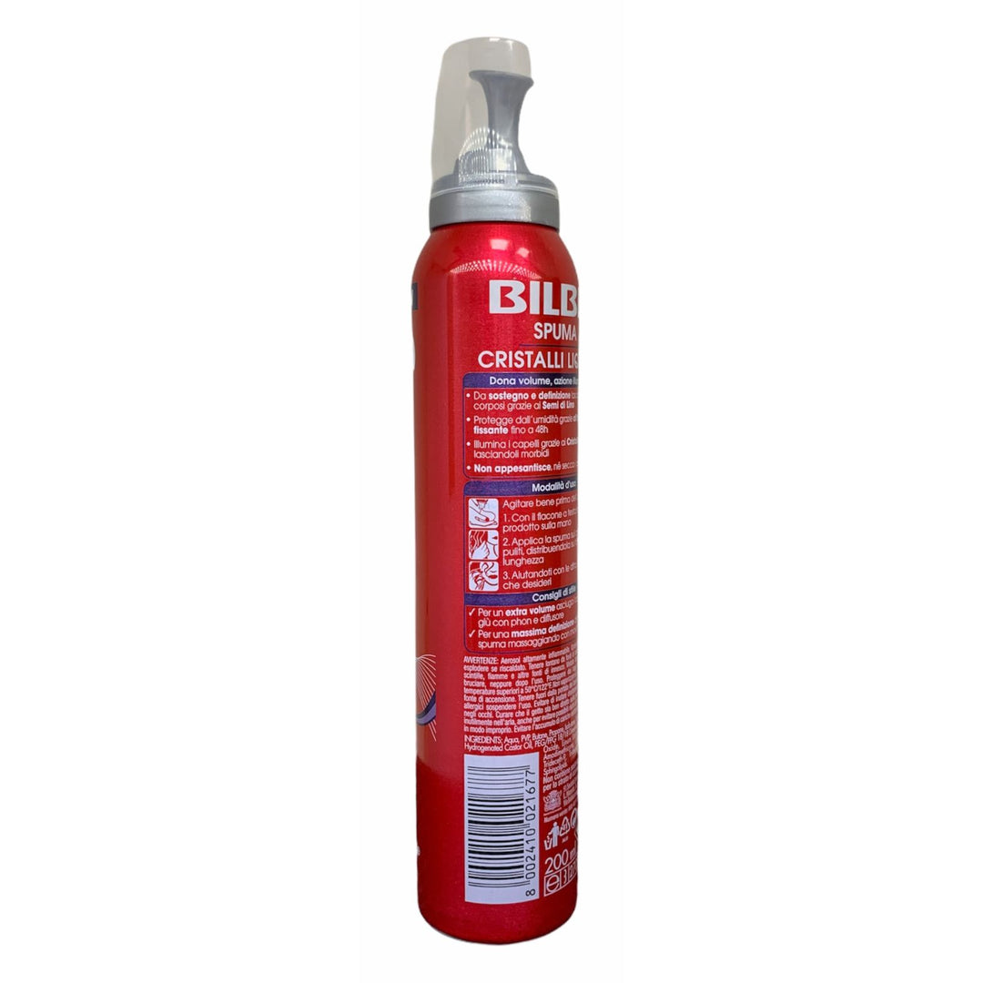 Bilba spuma tenuta extra forte con semi di lino 200 ml