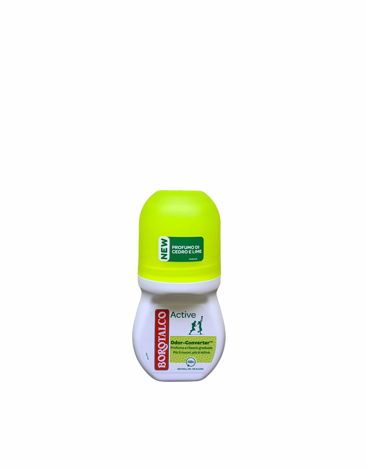 Borotalco deodorante roll on active profumo cedro e limone 50 ml