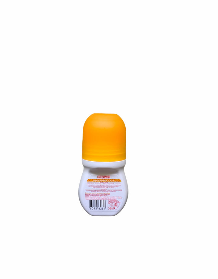 Borotalco deodorante roll on active profumo mandarino e neroli 50 ml