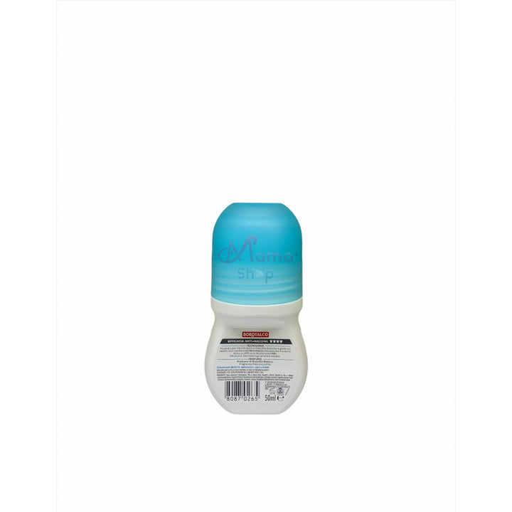 Borotalco Deodorante Roll-On Invisible Profumo Fresco 50 ml – Anti Macchie e Freschezza Duratura per Tutti i Giorni