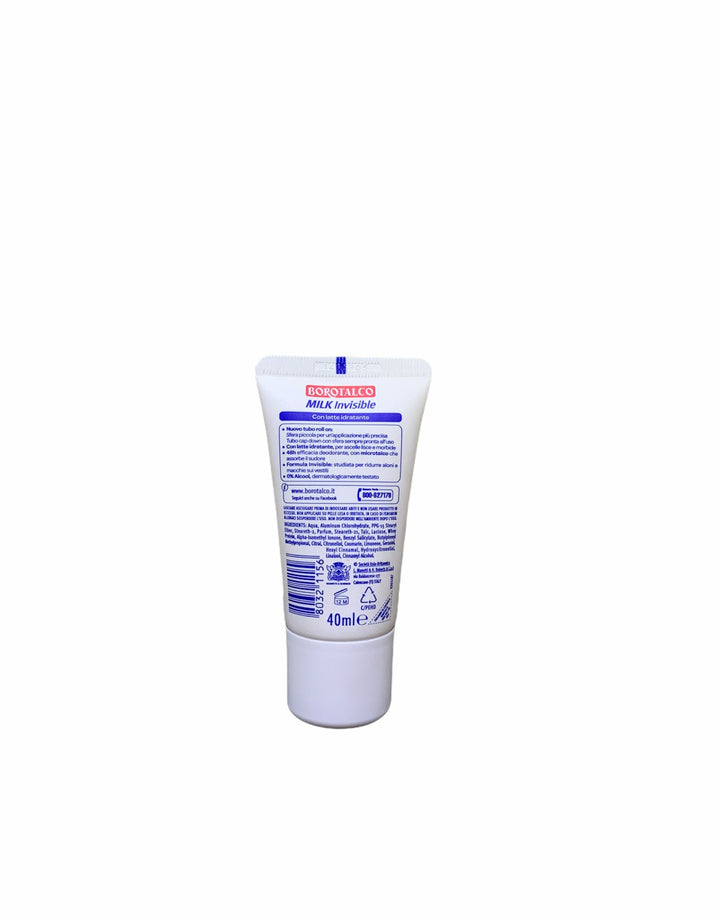Borotalco deodorante roll on milk invisible 50 ml