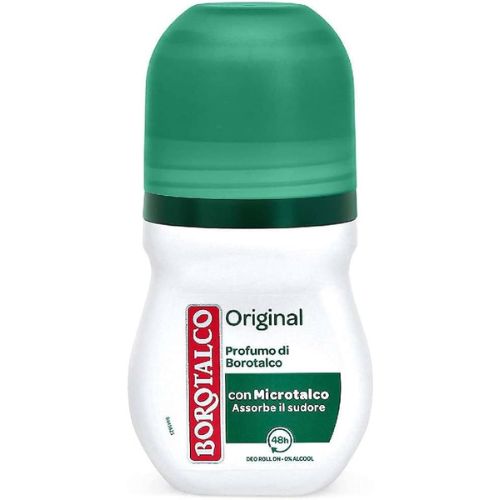 Borotalco Deodorante Roll-On Original 50 ml – Con Inconfondibile Profumo di Borotalco e Protezione 48 Ore