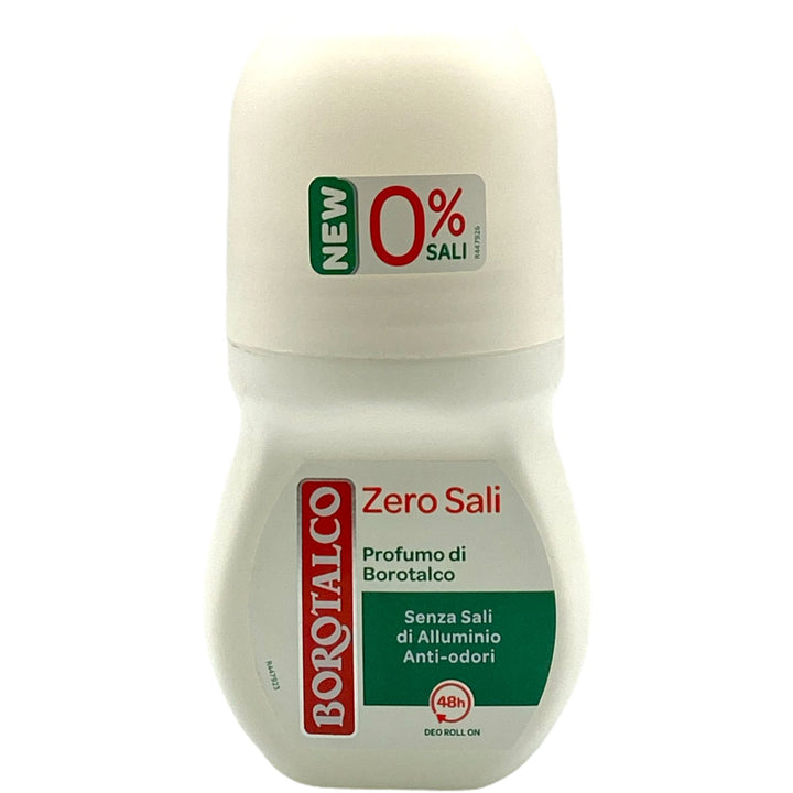 Borotalco deodorante roll on zero sali al profumo di borotalco 50 ml