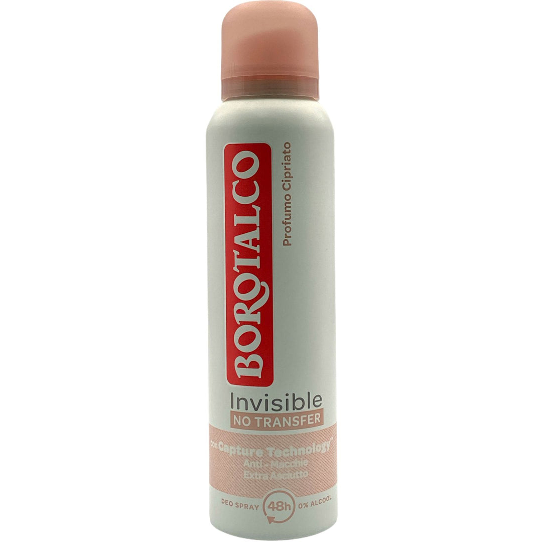 Borotalco deodorante spray invisible profumo cipriato 150 ml