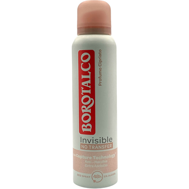 Borotalco deodorante spray invisible profumo cipriato 150 ml