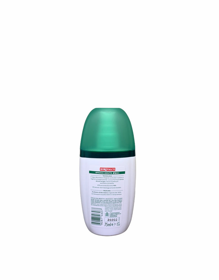 Borotalco Deodorante Vapo Original 75 ml – Protezione 48h con Inconfondibile Profumo di Borotalco