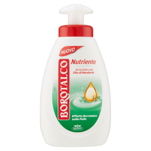 Borotalco Sapone Liquido Nutriente con Olio di Mandorla 250 ml – Idratazione e Morbidezza per le Tue Mani