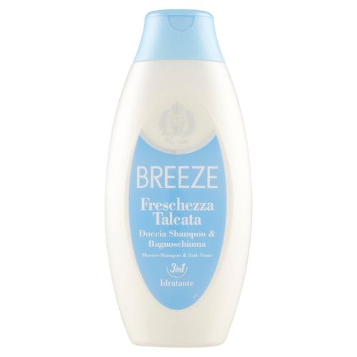 Breeze bagno doccia shampoo freschezza talcata 400 ml