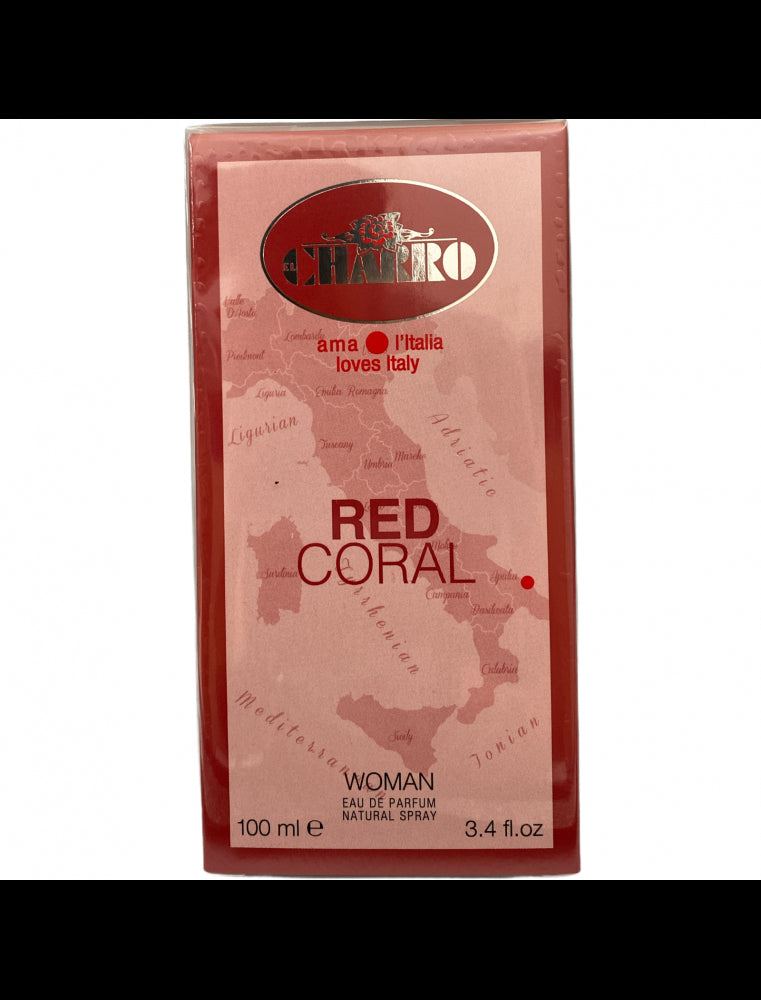 Charro Profumo Woman Red Coral 100 ml – Eau de Parfum Femminile Elegante e Seducente con Note Floreali e Fruttate