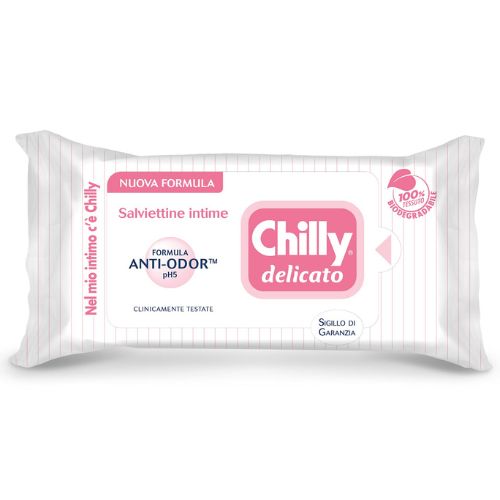 Chilly intimo salviettine deliCate formula lenitiva x12