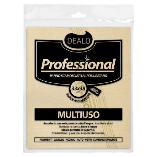 Dealo professional panno scamosciato microforato al poliuretano 33x38