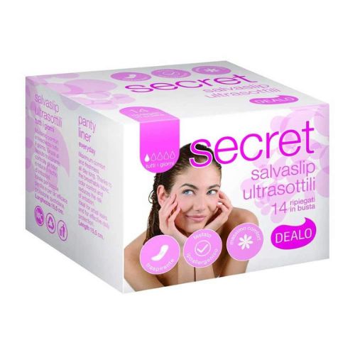 Dealo Secret Salvaslip Ultrasottili Ripiegati x14 – Discrezione, Freschezza e Comfort Quotidiano