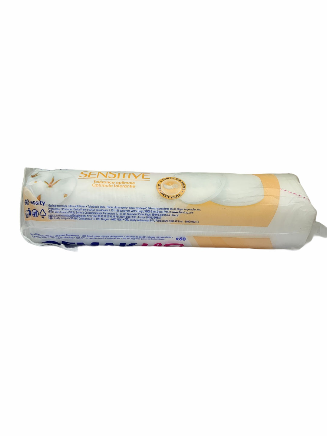 Demak Up Dischetti Struccanti Sensitive x60 – Ultra Morbidi e Delicati per Pelli Sensibili