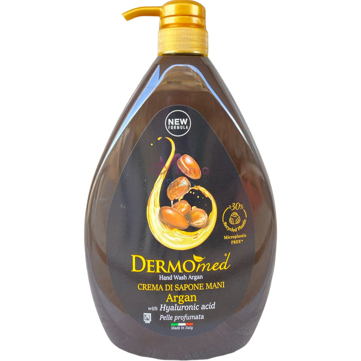 Dermomed sapone liquido dosatore 1 litro argan