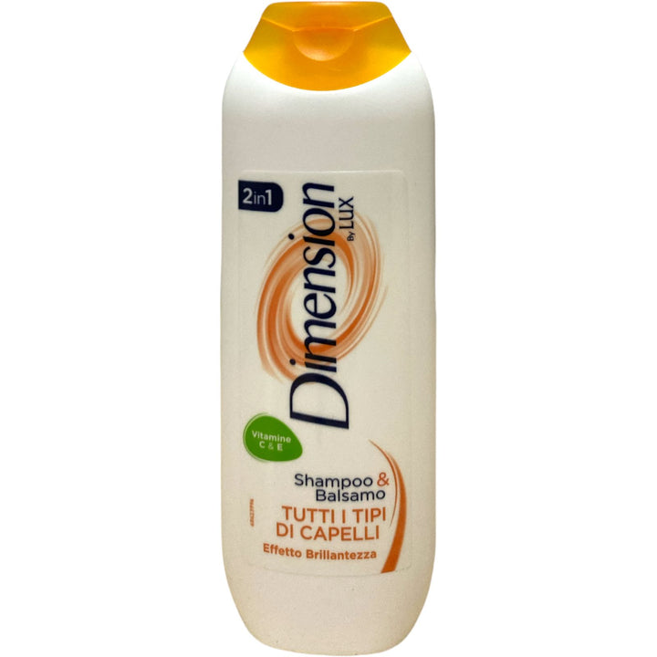 Dimension shampoo 2in1 con vitamine C e E per tutti i tipi di capelli 250 ml