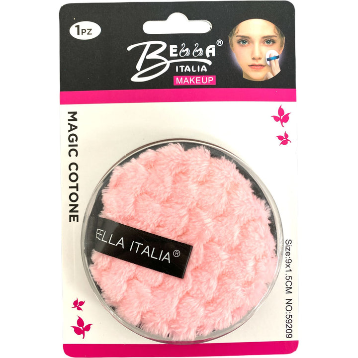 Dischetti cotone riutilizzabili make up remover 9x1.5 cm 1 pz colore casuale