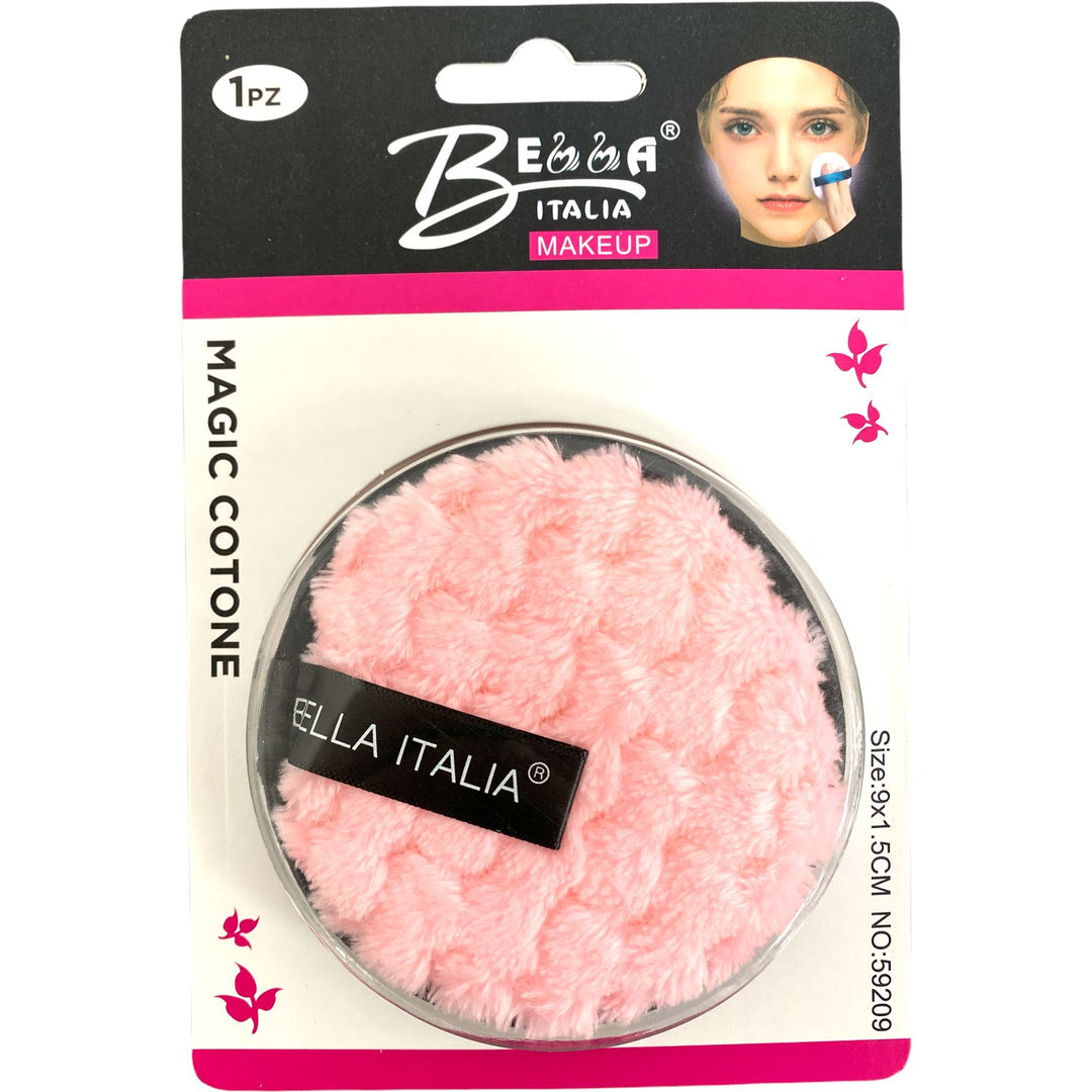 Dischetto Cotone Riutilizzabile Make Up Remover 9x1,5 cm – 1 Pezzo Colore Casuale per Detersione Ecologica