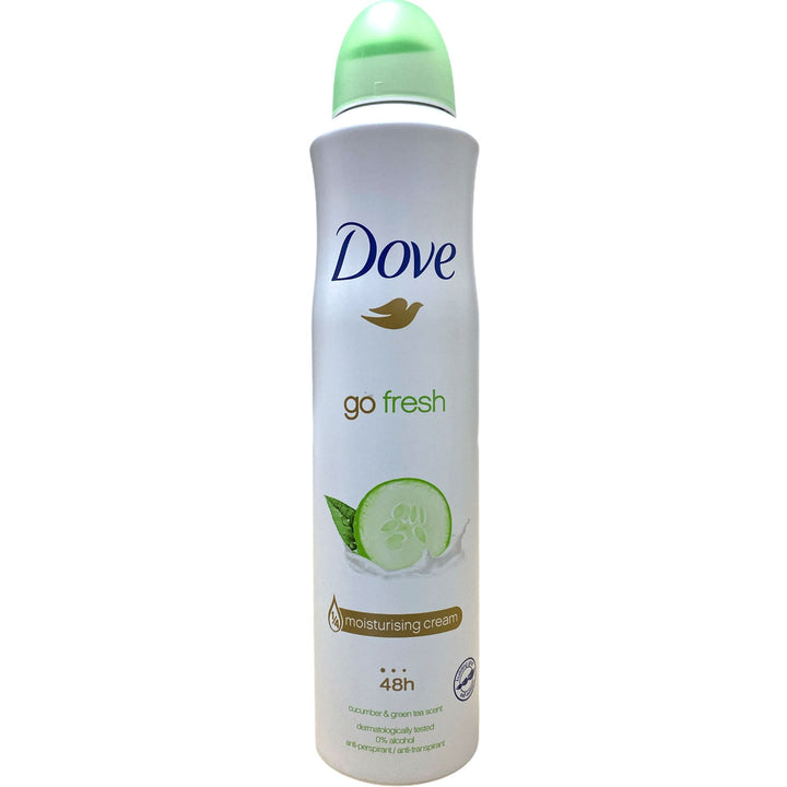 Dove deodorante spray 250 ml go fresh cucumber e greean tea scent