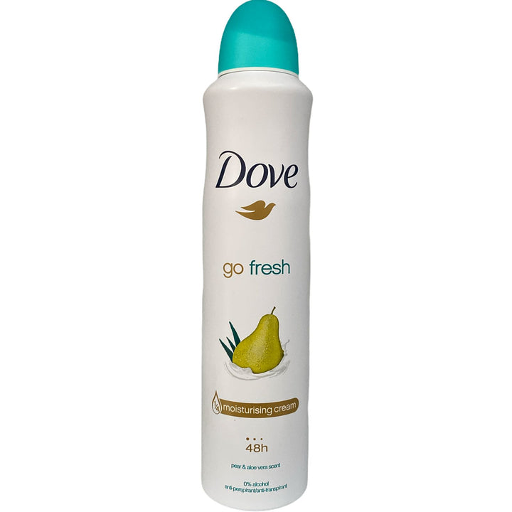 Dove deodorante spray 250 ml go fresh pera e aloe