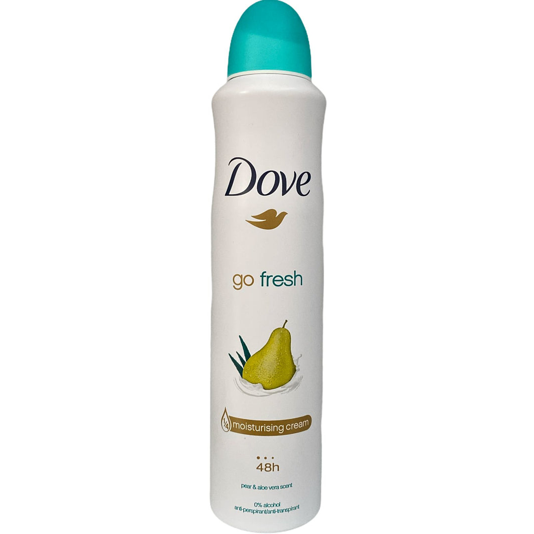 Dove deodorante spray 250 ml go fresh pera e aloe
