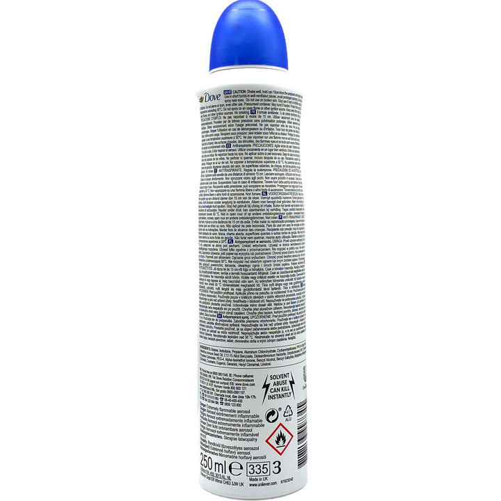 Dove deodorante spray 250 ml original