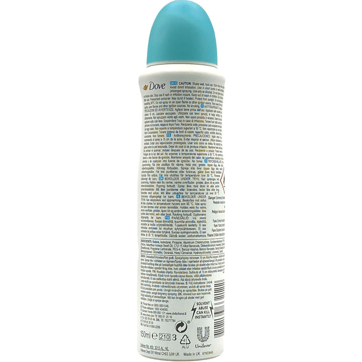 Dove deodorante spray cotton soft 150 ml