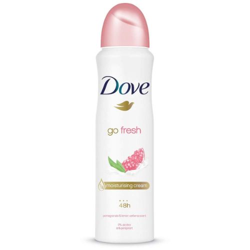 Dove Deodorante Spray Go Fresh Melograno 150 ml – Freschezza Fruttata e Protezione 48 Ore