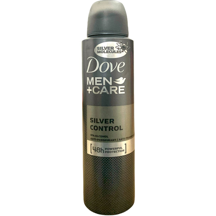 Dove deodorante spray men silver control 150 ml