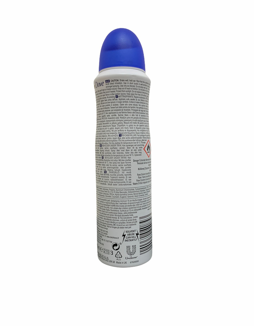 Dove deodorante spray original 150 ml