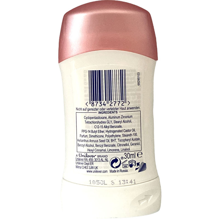 Dove deodorante stick invisible care water lily e rose scent 30 ml