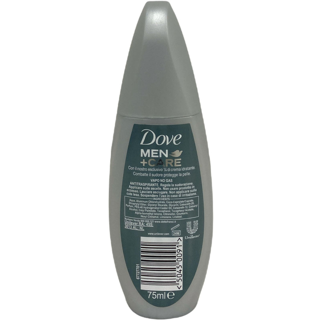 Dove deodorante vapo men clean comfort 75 ml