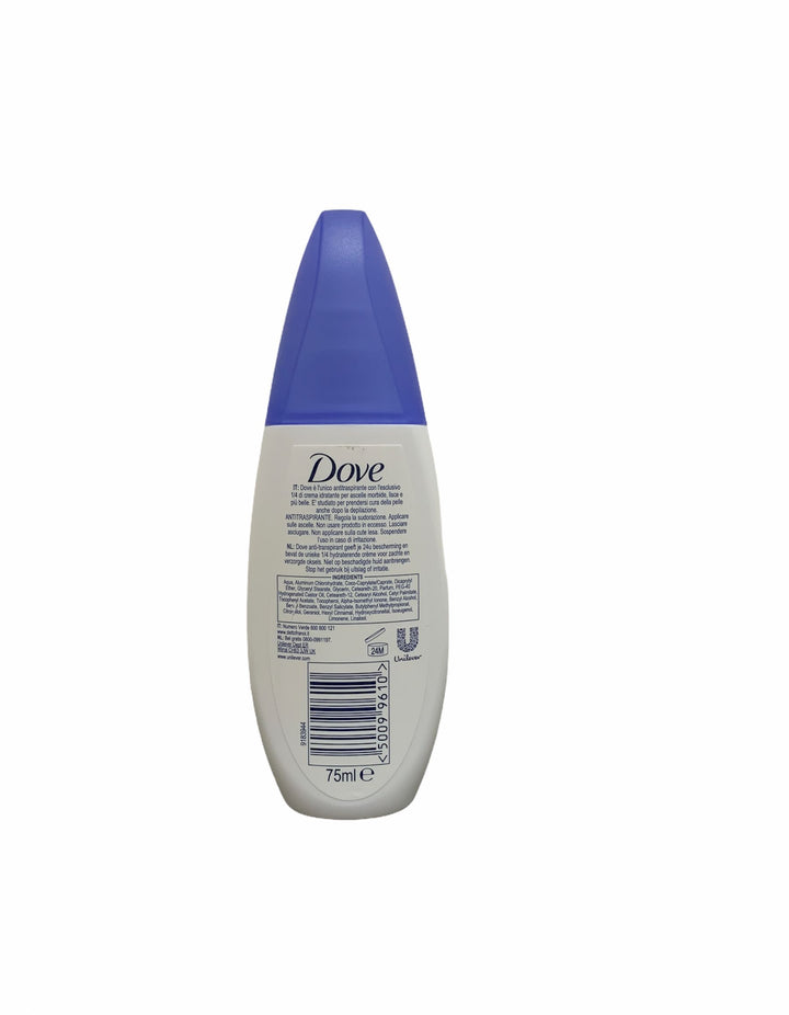 Dove Deodorante Vapo Original 75 ml – Protezione Delicata e Pelle Morbida Ogni Giorno