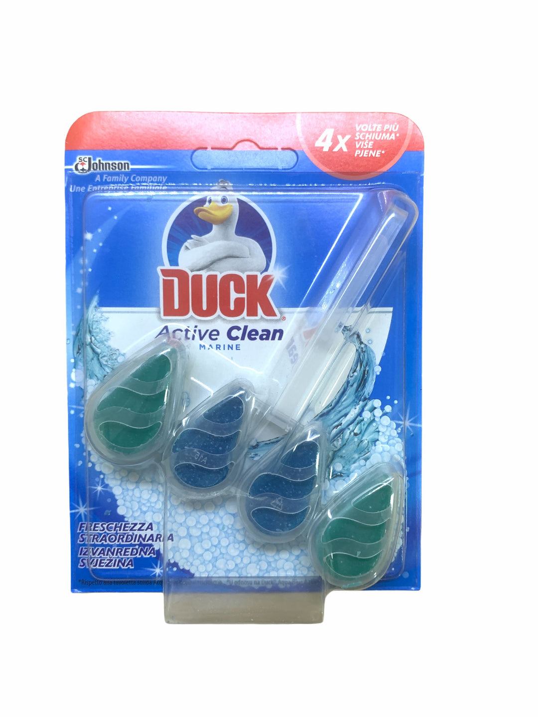Duck Tavoletta WC Active Clean Pino – Pulizia e Freschezza Balsamica a Ogni Risciacquo