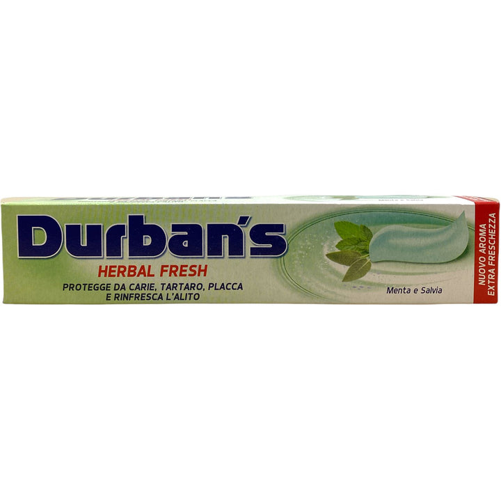 Durban's dentifricio herbal fresh menta e salvia 75 ml