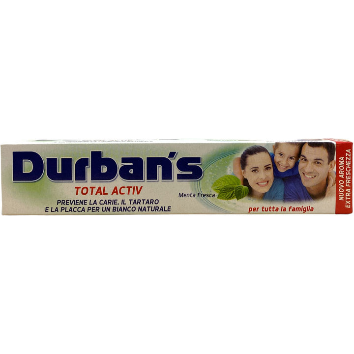 Durban's dentifricio total activ menta fresca 75 ml