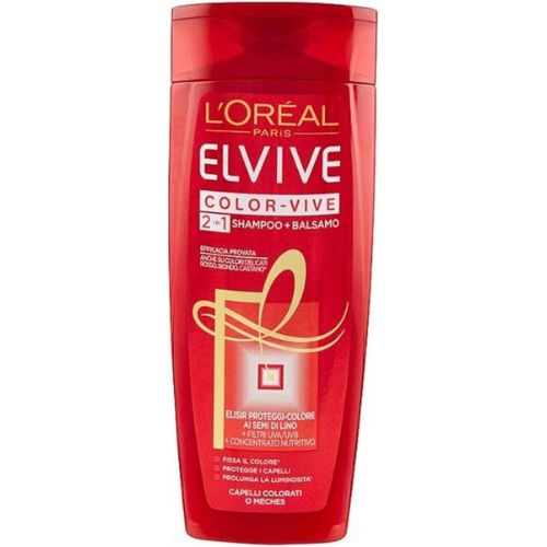 Elvive shampoo 2in1 color vive protettivo per capelli colorati 250 ml