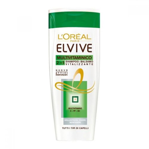 Elvive Shampoo 2in1 Multivitaminico 250 ml – Vitalità e Morbidezza per Tutti i Tipi di Capelli