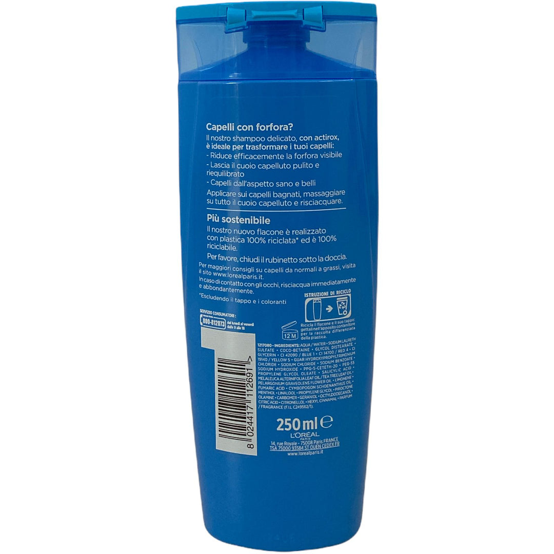 Elvive shampoo antiforfora delicato per tutti i tipi di capelli normali 250 ml