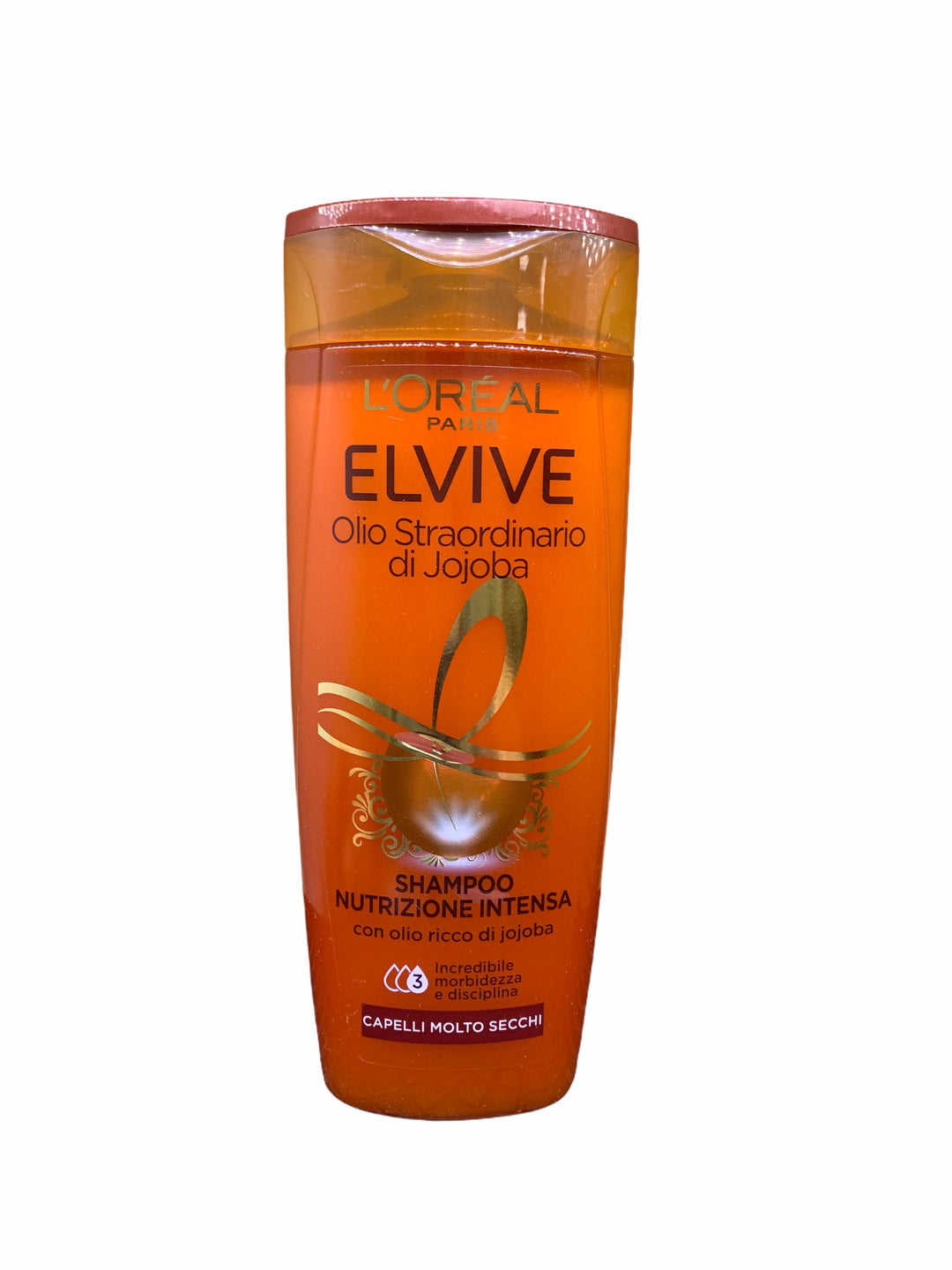 Elvive Shampoo Olio Straordinario di Jojoba 250 ml – Nutrizione Intensa per Capelli Molto Secchi e Spenti