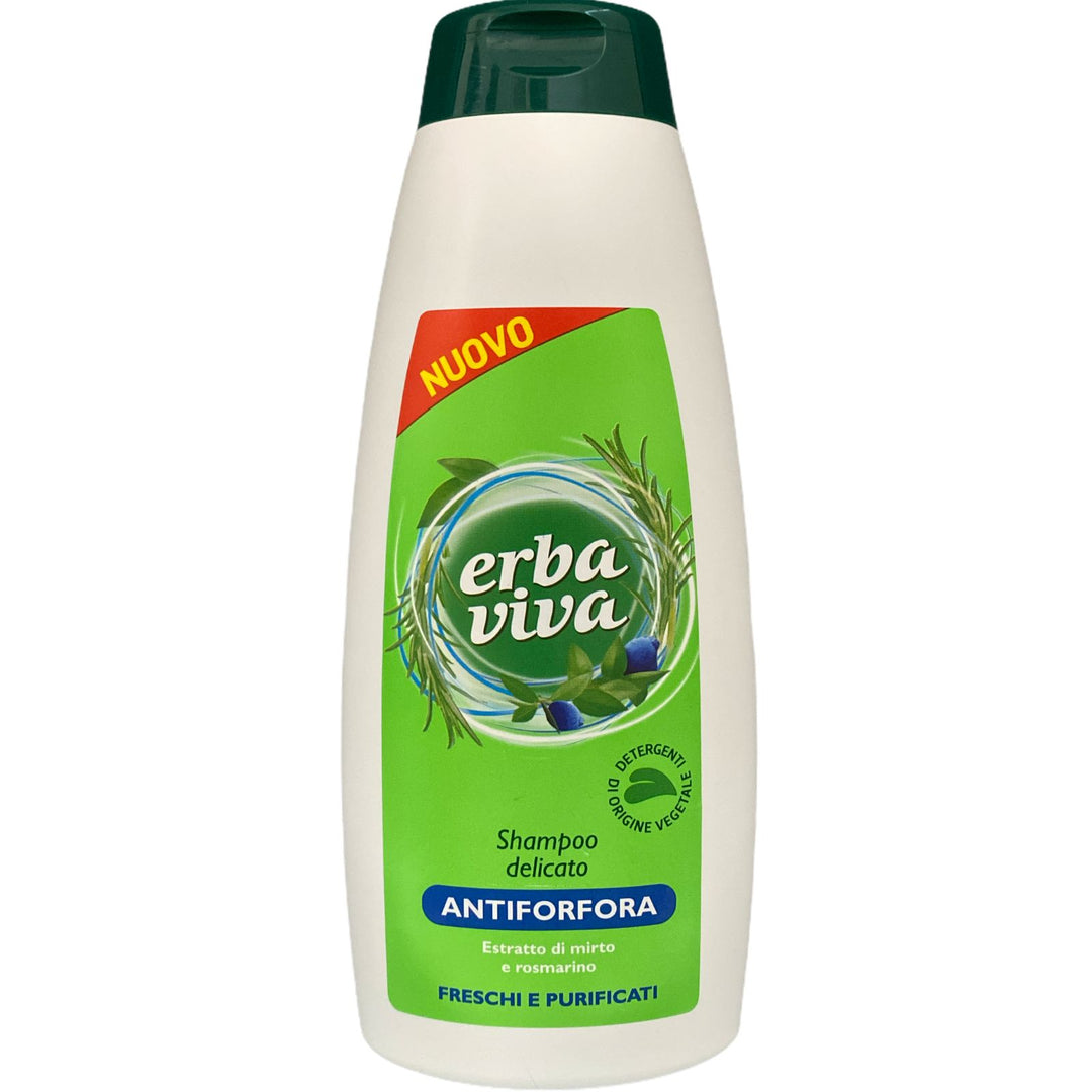 Erbaviva shampoo delicato antiforfora con estratti mirto e rosmarino 500 ml