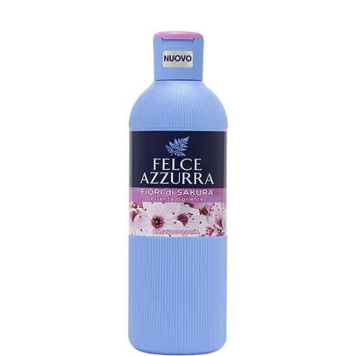 Felce Azzurra Bagno Doccia Fiori di Sakura 650 ml – Delicatezza Floreale per una Pelle Profumata e Setosa