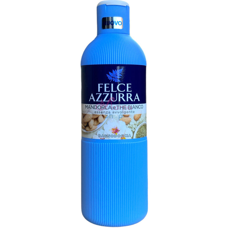 Felce Azzurra Bagno Doccia Mandorla e Tè Bianco 650 ml – Delicatezza e Benessere Quotidiano per una Pelle Morbida e Profumata