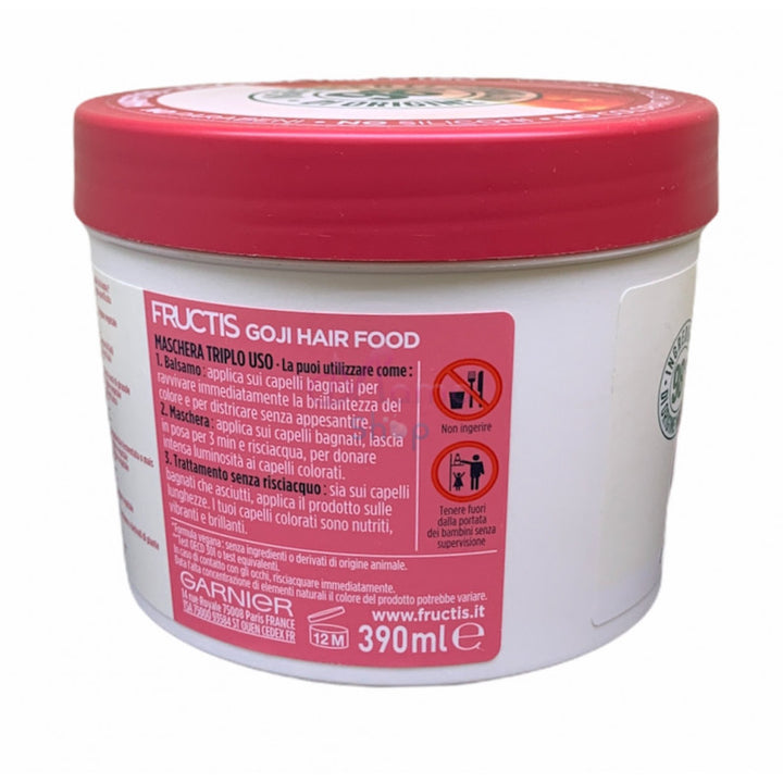 Fructis maschera hair food bacche di goji 390 ml