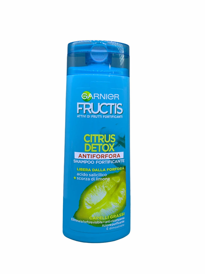 Fructis shampoo citrus detox antiforfora capelli grassi 250 ml