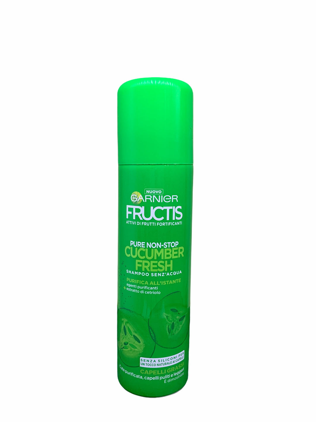 Fructis shampoo senz'acqua cucumber fresh con estratti di cetriolo 150 ml